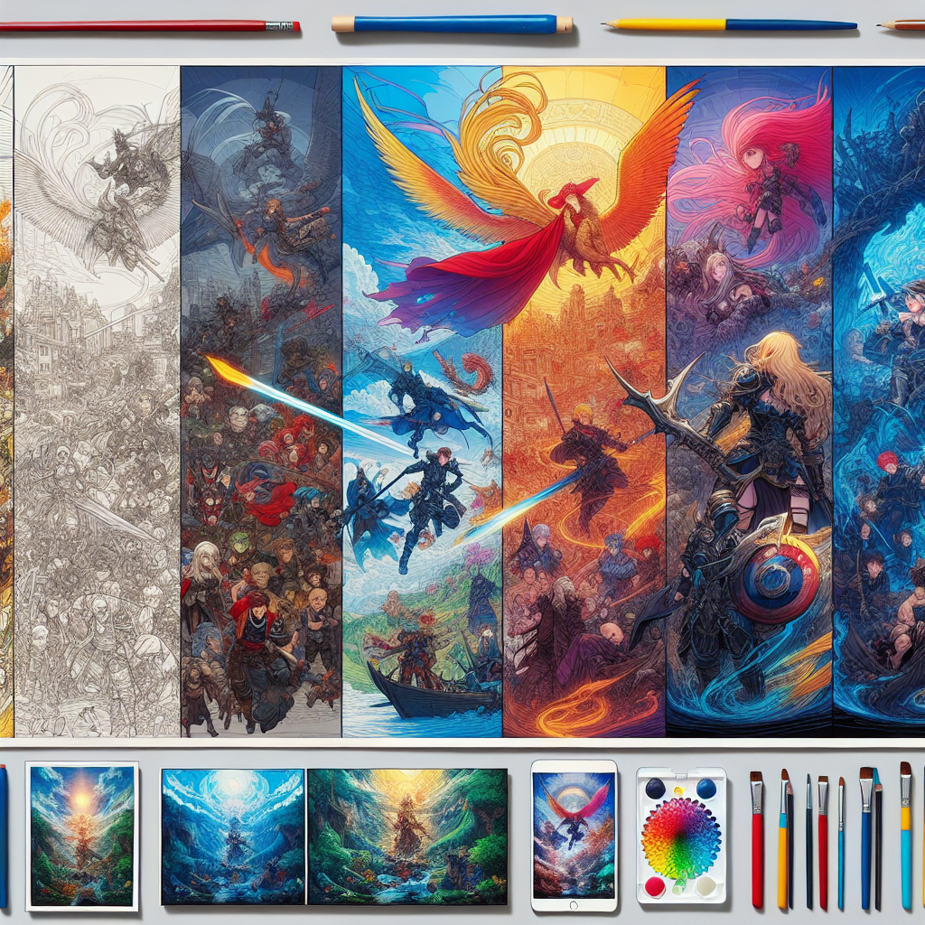 Creating Iconic Poster Art for Mobile Legends: A Visual Journey