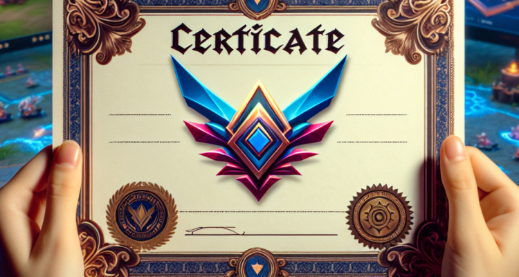 Sertifikat Mobile Legend: Meningkatkan Kredibilitas Gamers di Komunitas Virtual