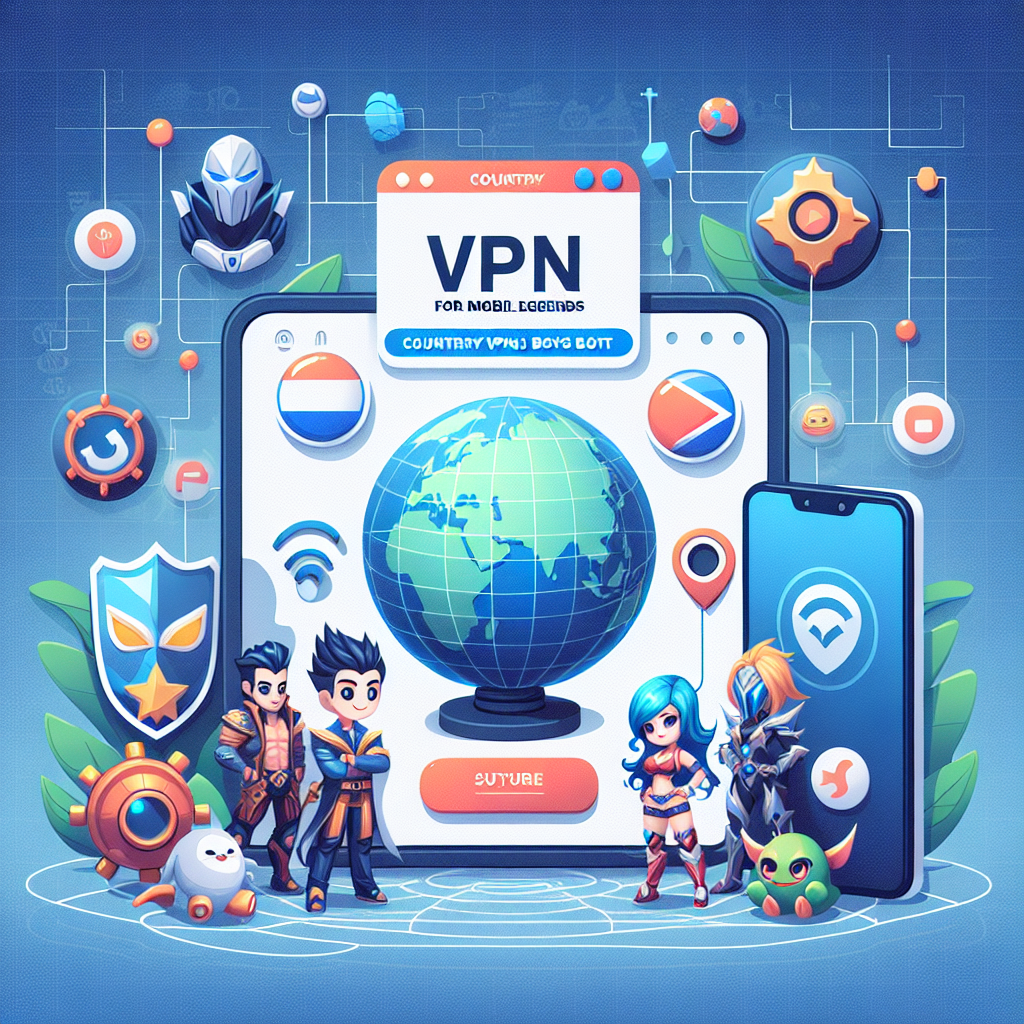 VPN Negara Terbaik untuk Mobile Legends Bot