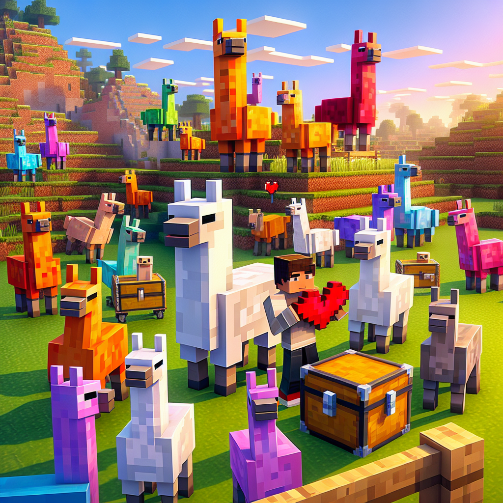 Mastering Minecraft Llamas: Tips and Tricks for Breeding, Taming, and Transporting