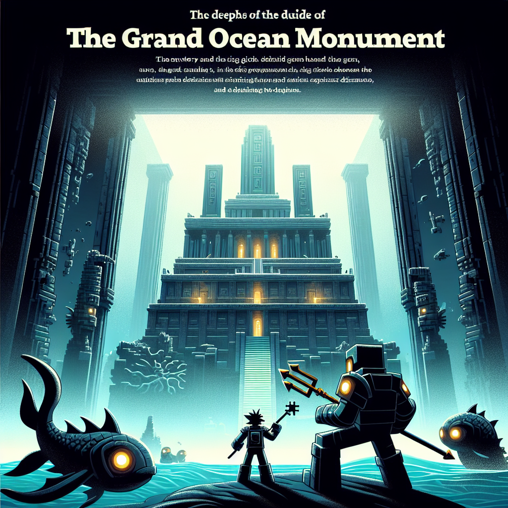 Mastering the Minecraft Ocean Monument: A Comprehensive Guide for Adventurers